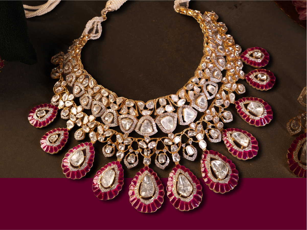 Bridal jewellery collection